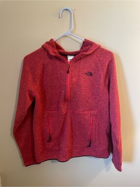 The North Face Pink-Red Quarter Zip